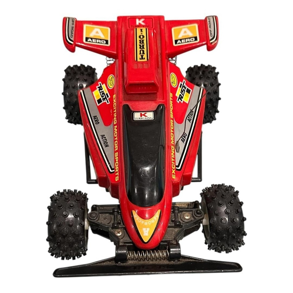 Turbo King Hyper-8 Red Off Road Racing Plastic Motor Sports Buggy For PARTS